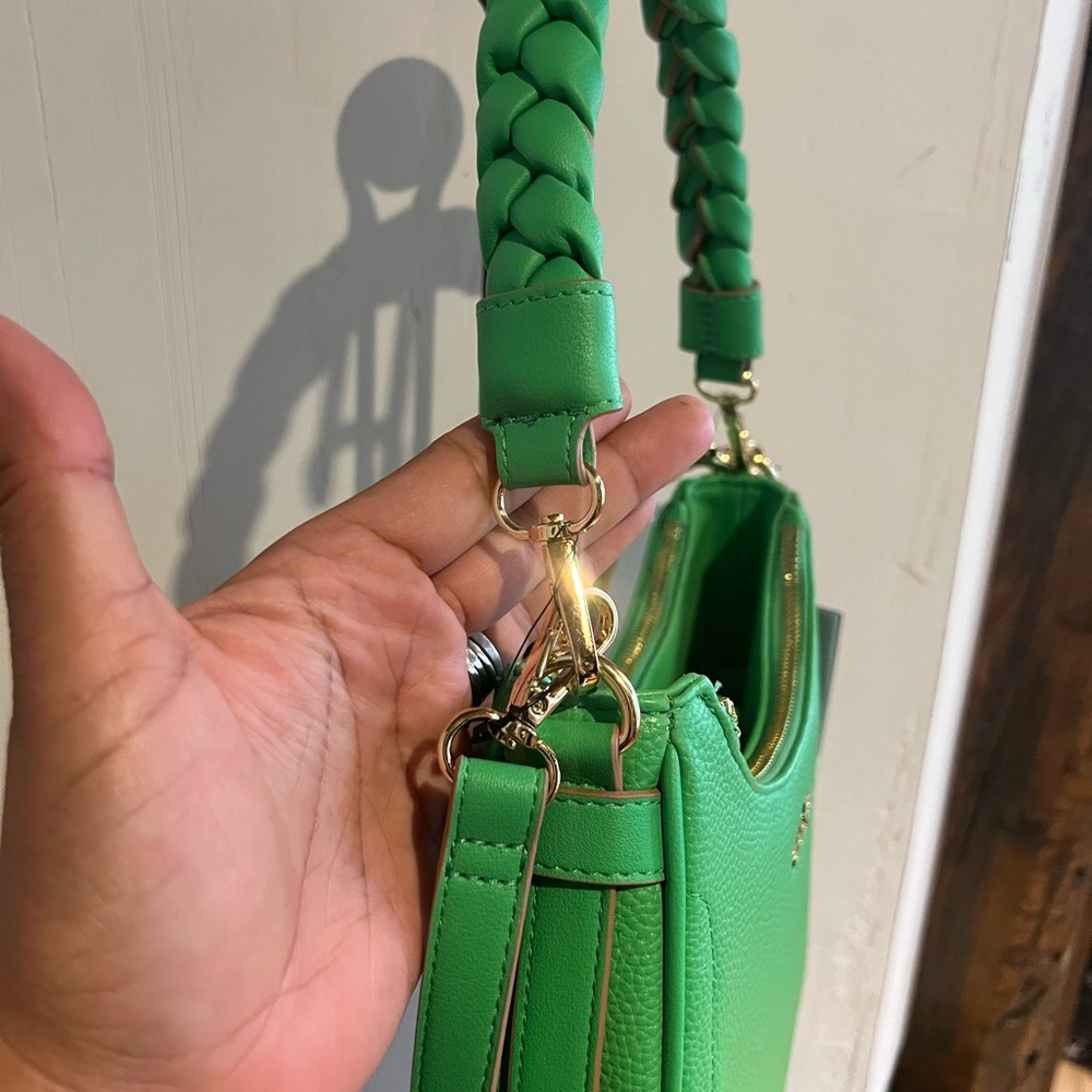 Nanette Lepore Vibrant Green Shoulder Bag - Picture 11 of 13